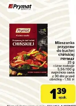 Carrefour Przyprawa do dań kuchni chińskiej Prymat oferta