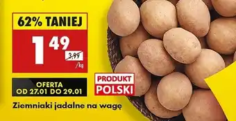 Biedronka Ziemniaki polskie oferta