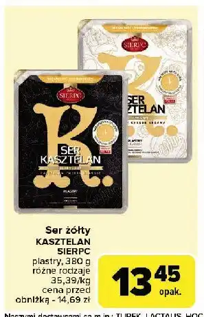 Carrefour Ser kasztelan śmietankowy Sierpc oferta