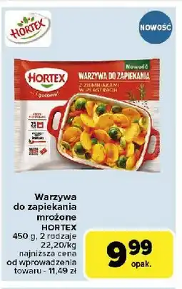 Carrefour Market Warzywa do zapiekania z ziemniakami w plastrach Hortex oferta