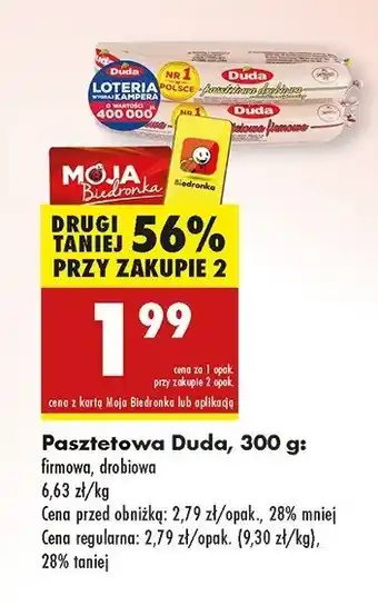 Biedronka Pasztetowa firmowa Silesia duda oferta