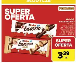 Carrefour Baton Kinder bueno white oferta