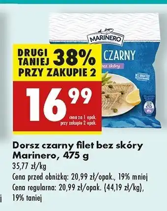 Biedronka Dorsz czarny Marinero oferta