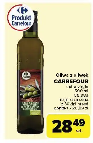 Carrefour Oliwa z oliwek extra vergine Carrefour oferta