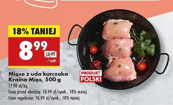 Biedronka Mięso z uda kurczaka Kraina mięs oferta