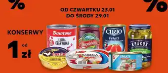 Kaufland Pomidory całe pelati Cirio oferta