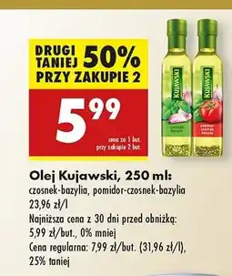 Biedronka Olej pomidor czosnek bazylia Kujawski kruszwica oferta