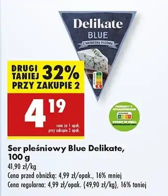 Biedronka Ser pleśniowy blue Delikate oferta