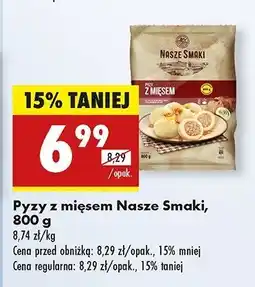 Biedronka Pyzy z mięsem Nasze smaki oferta