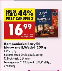 Biedronka Bombonierka E. wedel baryłki oferta