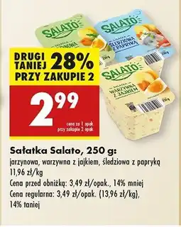 Biedronka Sałatka śledziowa z papryką Salato oferta