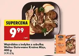 Biedronka Wątróbka z indyka z cebulką Kraina mięs oferta