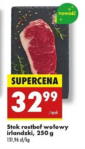 Biedronka Stek z rostbefu oferta