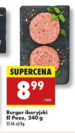 Biedronka Burger iberyjski ELPOZO oferta