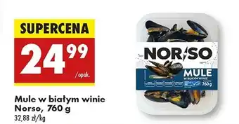 Biedronka Mule w białym winie Norso oferta