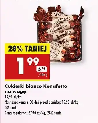 Biedronka Rurki nadziewane orzechowe Konafetto oferta