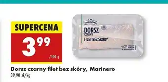 Biedronka Dorsz czarny filet bez skóry Marinero oferta