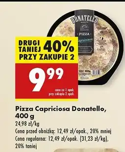 Biedronka Pizza capriciosa Donatello pizza oferta