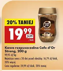 Biedronka Kawa Cafe d'or strong oferta