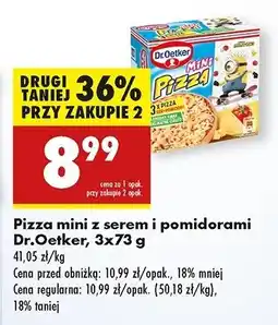 Biedronka Pizza mini minionki Dr. oetker oferta