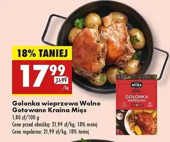 Biedronka Golonka wieprzowa wolno gotowana Kraina mięs oferta