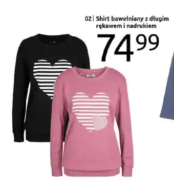 BonPrix Shirt z długim rękawem oferta