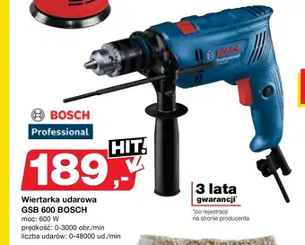 Bricomarche Wiertarka udarowa Bosch oferta