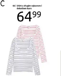 BonPrix Shirt z długim rękawem Karo oferta