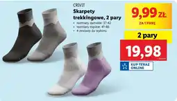 Lidl Skarpety Crivit oferta