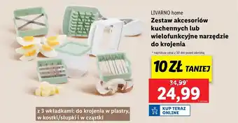 Lidl Zestaw do krojenia Livarno oferta