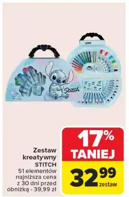 Carrefour Market Zestaw kreatywny Stitch oferta