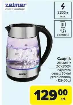 Carrefour Market Czajnik elektryczny Zelmer oferta