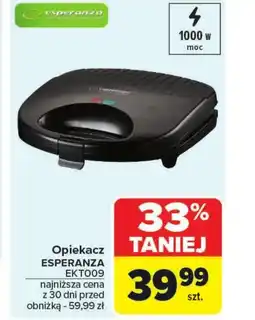 Carrefour Market Opiekacz Esperanza oferta