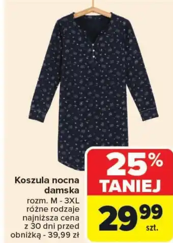 Carrefour Market Koszula nocna damska oferta