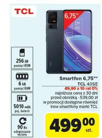 Carrefour Market Smartfon TCL oferta