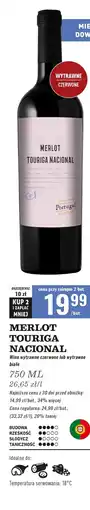 Biedronka Wino Tourigal Nacional Merlot oferta