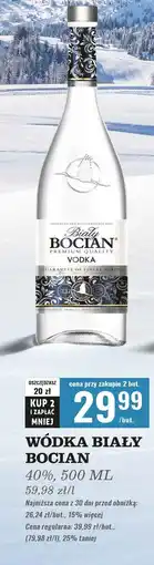 Biedronka Wódka Biały Bocian Vodka oferta