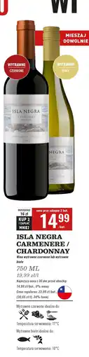 Biedronka Wino Isla Negra Chardonnay oferta