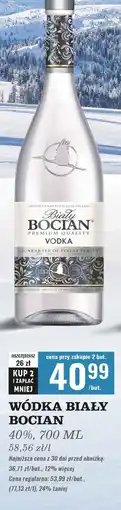 Biedronka Wódka Biały Bocian Vodka oferta