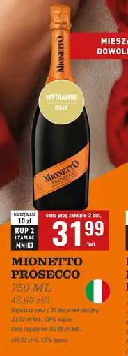 Biedronka Wino Mionetto Prosecco oferta