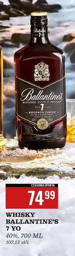 Biedronka Whisky Ballantine's 7 Yo oferta