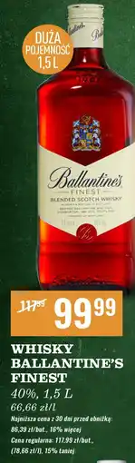 Biedronka Whisky Ballantine's Finest oferta