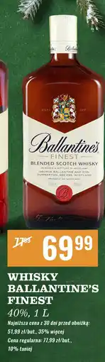 Biedronka Whisky Ballantine's Finest oferta