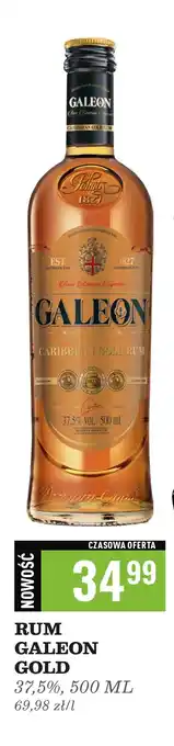 Biedronka Rum Galeon Gold oferta