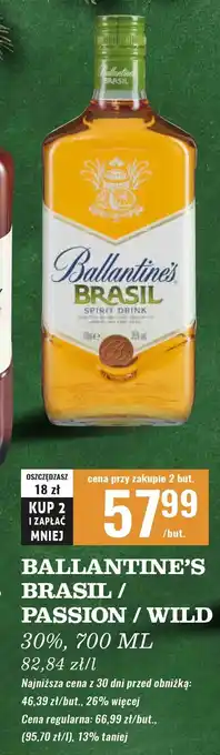 Biedronka Whisky Ballantine's Wild oferta