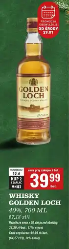 Biedronka Whisky Golden Loch oferta