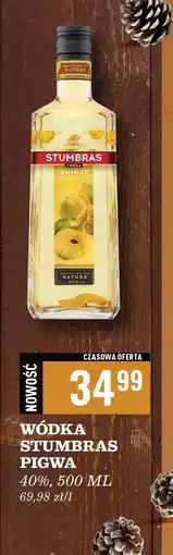 Biedronka Wódka Stumbras Quince oferta