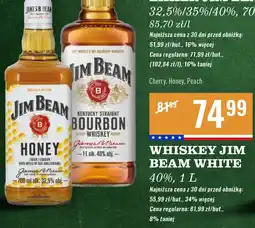 Biedronka Bourbon Jim Beam White Label oferta