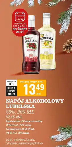 Biedronka Wódka Lubelska Gruszkówka oferta