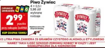 Delikatesy Centrum Piwo Żywiec oferta